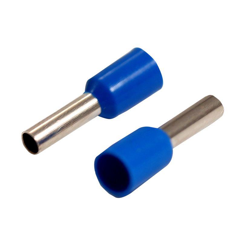 Наконечник штыревой втулочный изол. (НШВИ F-8мм) 2.5кв.мм (СЕ025008 blue) син. REXANT 08-0815