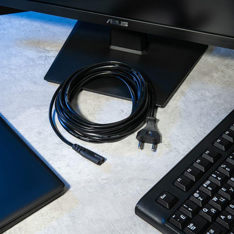 Шнур сетевой 5М 2х0.75мм REXANT 11-1108