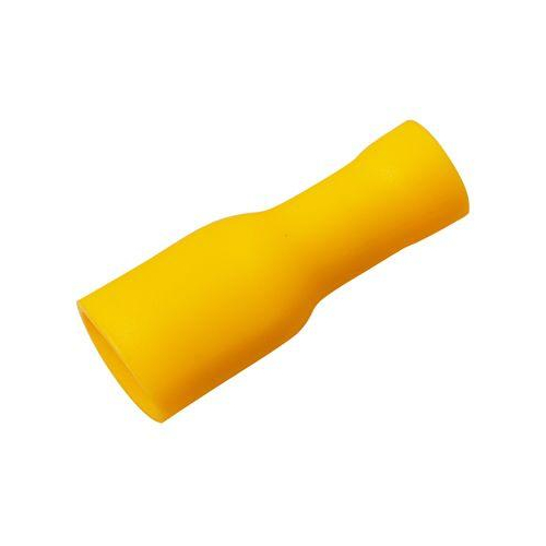 Клемма плоская полностью изолир. (КППИ гн - 6.6мм) 4-6кв.мм (VF5.5-250А) REXANT 08-0651