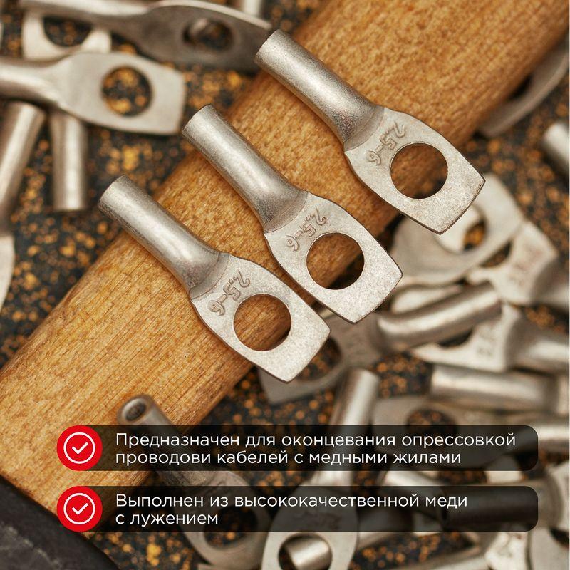 Наконечник ТМЛ 2.5–6–2.6 Rexant 07-5302