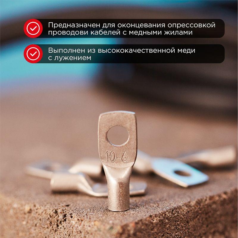 Наконечник ТМЛ 35–10–9 Rexant 07-5317