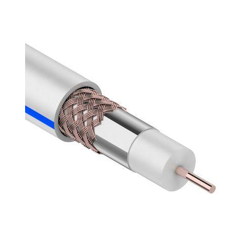 Кабель DG 113 Cu/Al/Cu (75%) 75Ом Б 100м (м) Rexant 01-2471