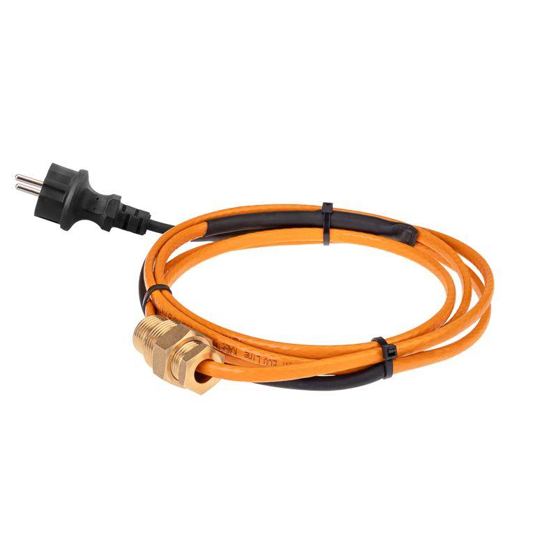 Кабель греющий саморегулирующийся пищевой ECO Line (комплект в трубу) 10HTM2-CT (2м/20Вт) Rexant 51-0601