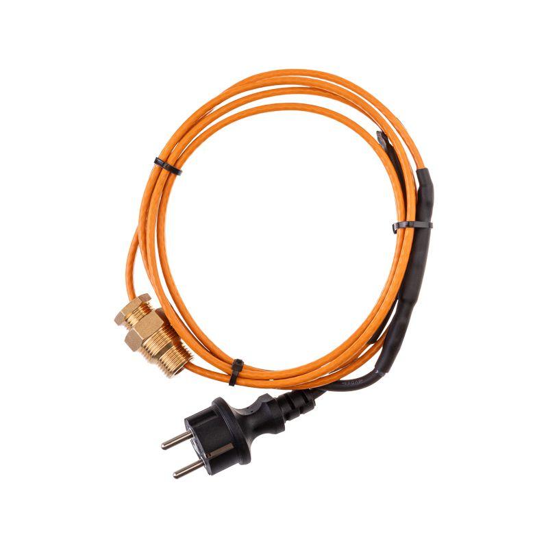 Кабель греющий саморегулирующийся пищевой ECO Line (комплект в трубу) 10HTM2-CT (2м/20Вт) Rexant 51-0601