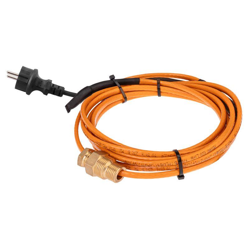 Кабель греющий саморегулирующийся пищевой ECO Line (комплект в трубу) 10HTM2-CT (4м/40Вт) Rexant 51-0602