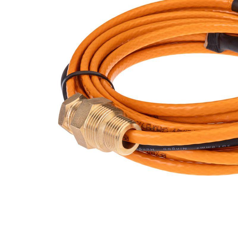 Кабель греющий саморегулирующийся пищевой ECO Line (комплект в трубу) 10HTM2-CT (6м/60Вт) Rexant 51-0603