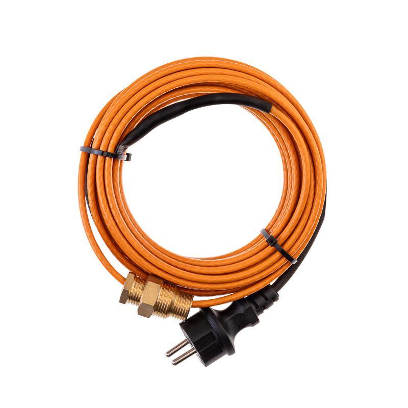 Кабель греющий саморегулирующийся пищевой ECO Line (комплект в трубу) 10HTM2-CT (8м/80Вт) Rexant 51-0604