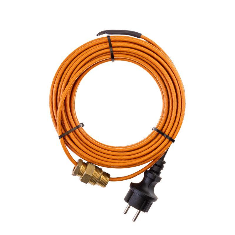 Кабель греющий саморегулирующийся пищевой ECO Line (комплект в трубу) 10HTM2-CT (10м/100Вт) Rexant 51-0605