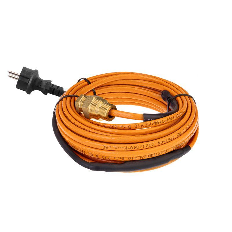 Кабель греющий саморегулирующийся пищевой ECO Line (комплект в трубу) 10HTM2-CT (15м/150Вт) Rexant 51-0606