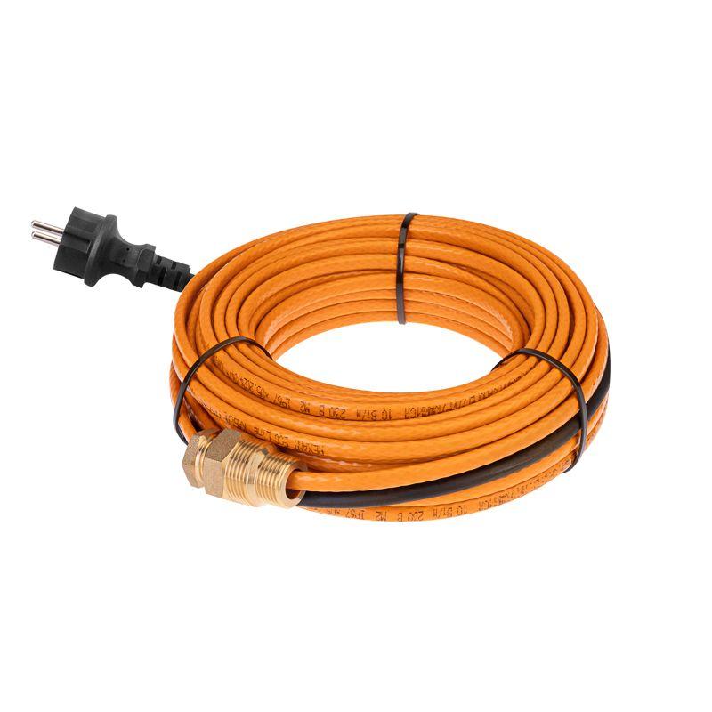 Кабель греющий саморегулирующийся пищевой ECO Line (комплект в трубу) 10HTM2-CT (20м/200Вт) Rexant 51-0607