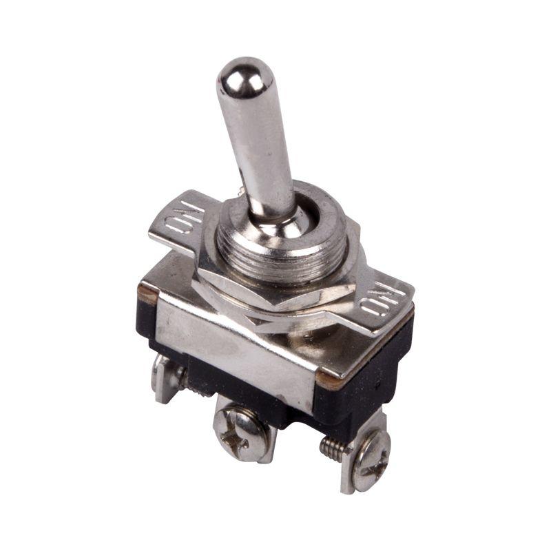 Тумблер 220В 10А (3с) ON-OFF-ON 1п Mini (ASW-23) Rexant 36-4311