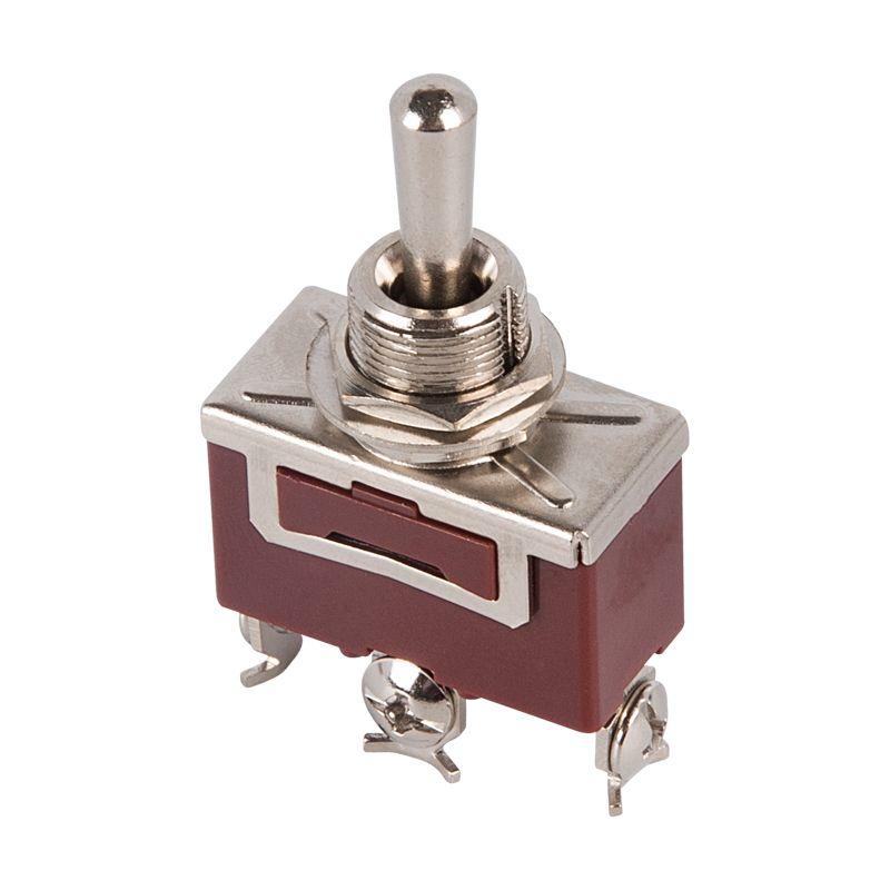 Тумблер 250В 10А (3с) (ON)-OFF-(ON) 1п (KN-123) Rexant 36-4152