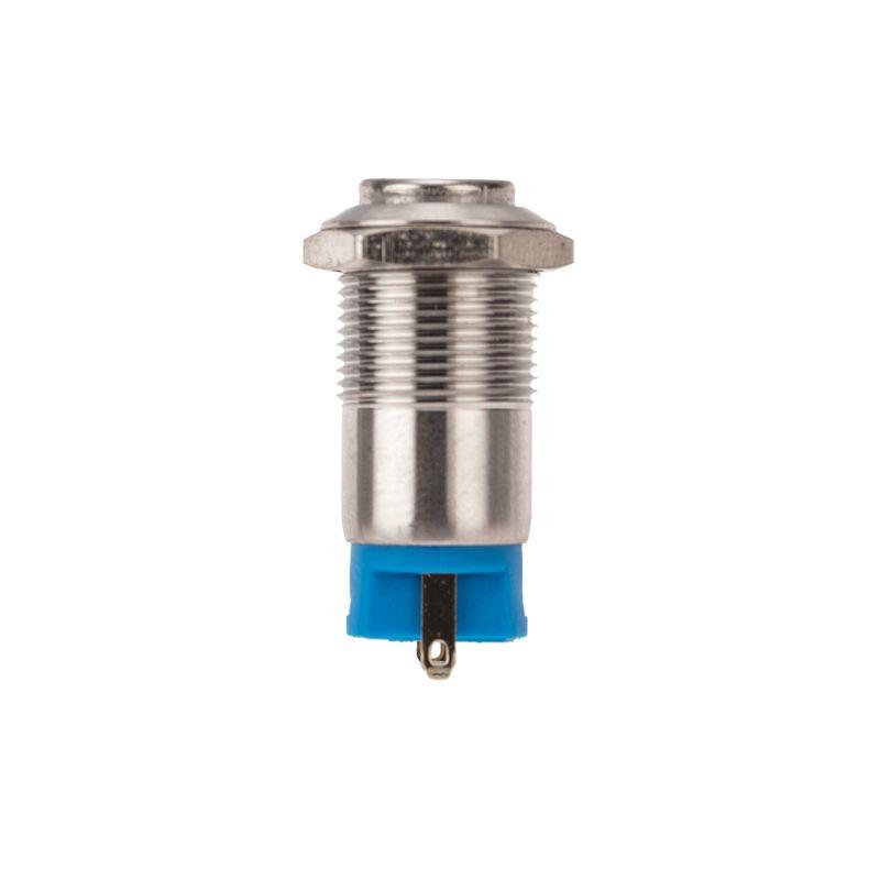 Кнопка антивандальная d12 Б/Фикс (2с) (ON)-OFF выпуклая (A12-B2) Rexant 36-3151