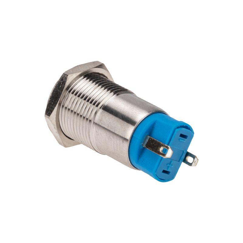 Кнопка антивандальная d12 Б/Фикс (2с) (ON)-OFF выпуклая (A12-B2) Rexant 36-3151