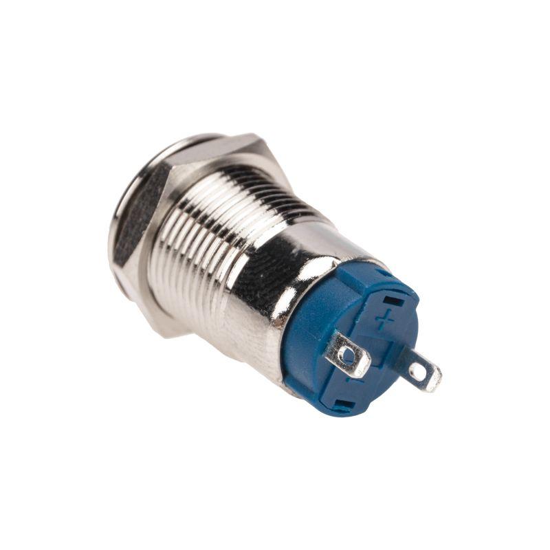 Кнопка антивандальная d12 Фикс (2с) ON-OFF выпуклая (A12-B2) Rexant 36-3152