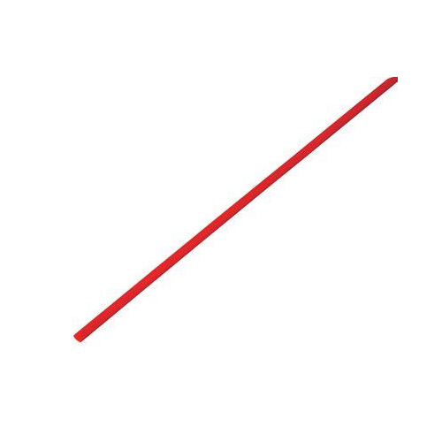 Трубка термоусадочная 1.5/0.75 1м красн. Rexant 20-1504