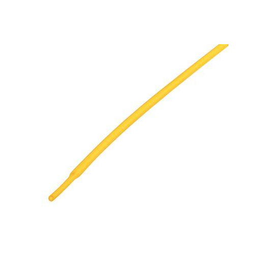 Трубка термоусадочная 1.0/0.5 1м желт. Rexant 20-1002