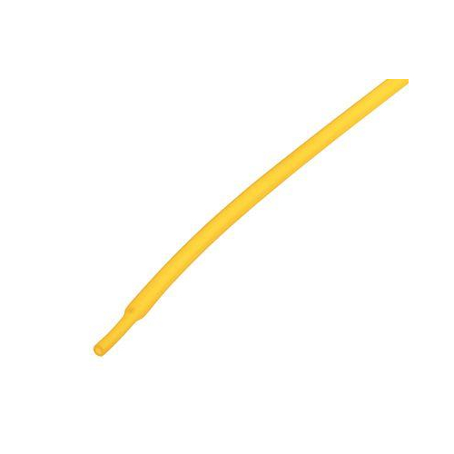 Трубка термоусадочная 1.5/0.75 1м желт. Rexant 20-1502