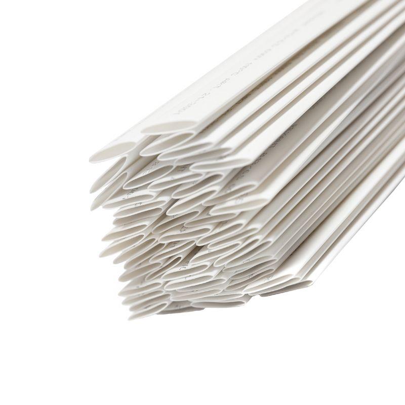 Трубка термоусадочная 13.0/6.5 1м бел. Rexant 21-3001