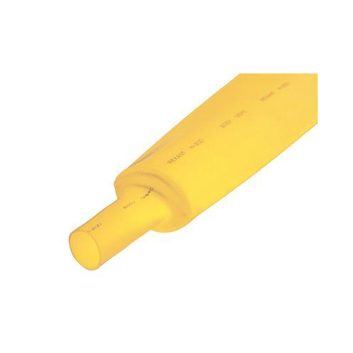 Трубка термоусадочная 50.0/25.0 1м желт. Rexant 25-0002