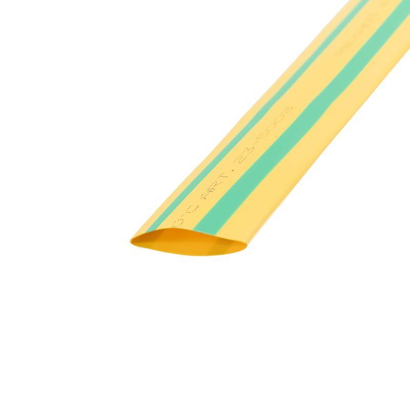 Трубка термоусадочная 35.0/17.5 1м желт./зел. Rexant 23-5008