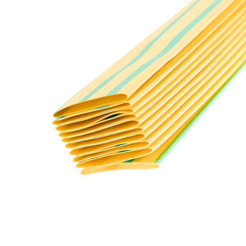 Трубка термоусадочная 35.0/17.5 1м желт./зел. Rexant 23-5008