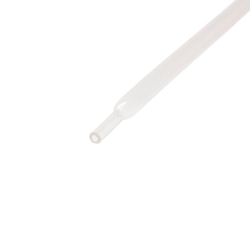 Трубка термоусадочная тонкостен. 6/2 с клеем (3:1) 1м прозр. Rexant 26-6009