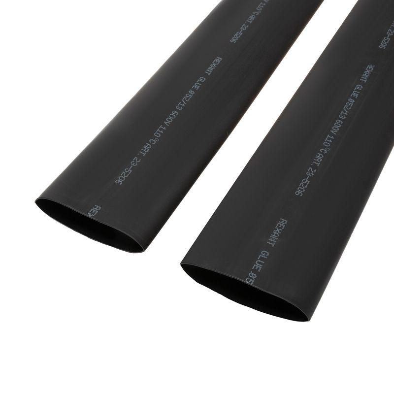 Трубка термоусадочная 52.0/13.0 с клеем (4:1) 1м черн. Rexant 23-5206