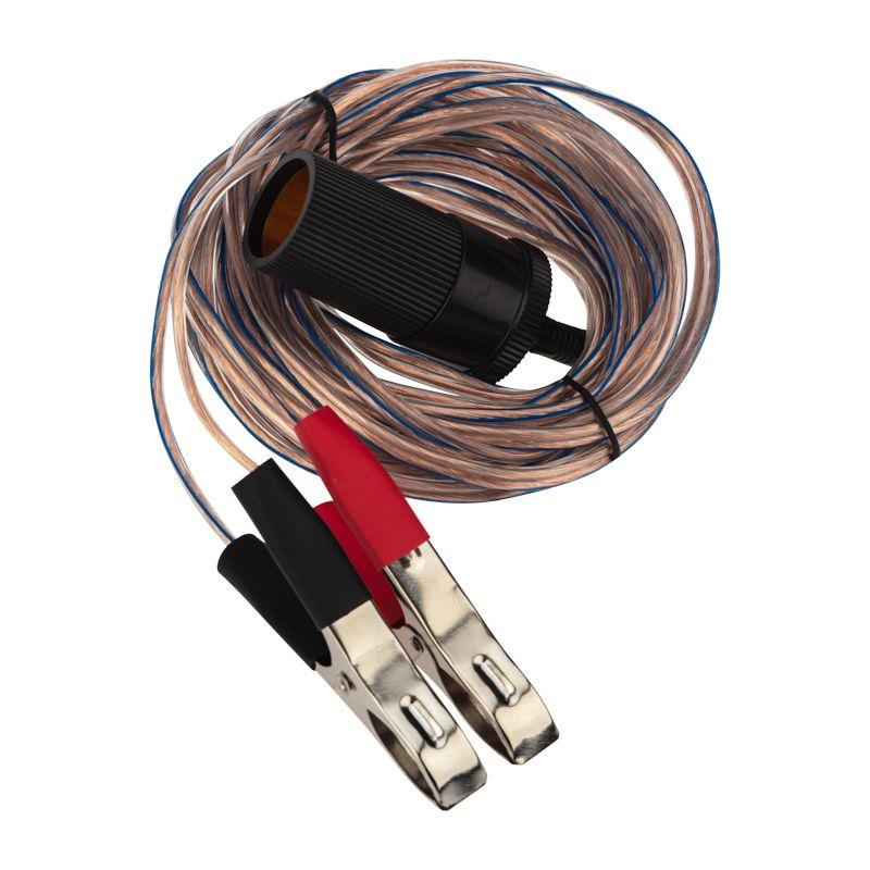 Удлинитель автоприкуривателя от аккумулятора 5м Rexant 16-0217