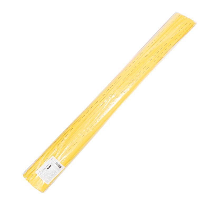 Трубка термоусадочная 12.0/6.0 1м желт. REXANT 21-2002