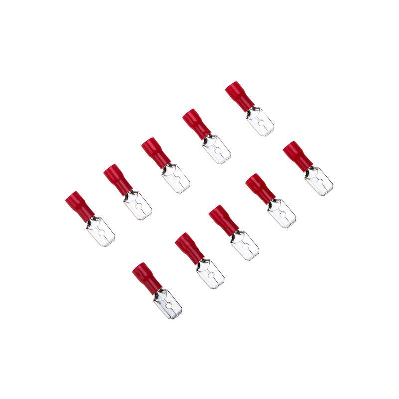 Клемма плоская изолированная (штекер-6.3мм) 0.5-1.5кв.мм (РПи-п 1.5-(6.3) / MDD1.25-250) красн. (блист.10шт) Rexant 06-0383-A