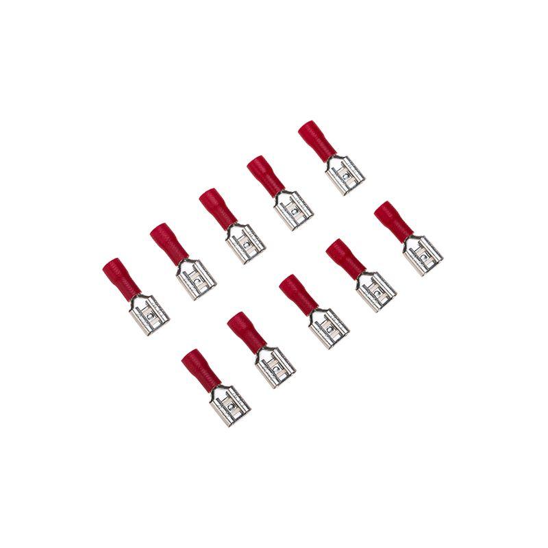 Клемма плоская изолированная (гнездо-7.4мм) 0.5-1.5кв.мм (РПи-м 1.5-(6.3) / РПИм 1.25-250 / FDD1.25-250) (блист.10шт) Rexant 06-0387-A
