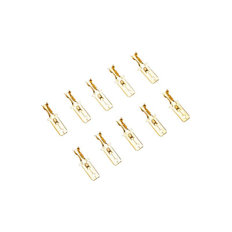 Клемма плоская (штекер-6.3мм) 1-1.5кв.мм (РП-п 1.5-(6.3)/DJ611-6.3B) (блист.10шт) Rexant 06-0396-A