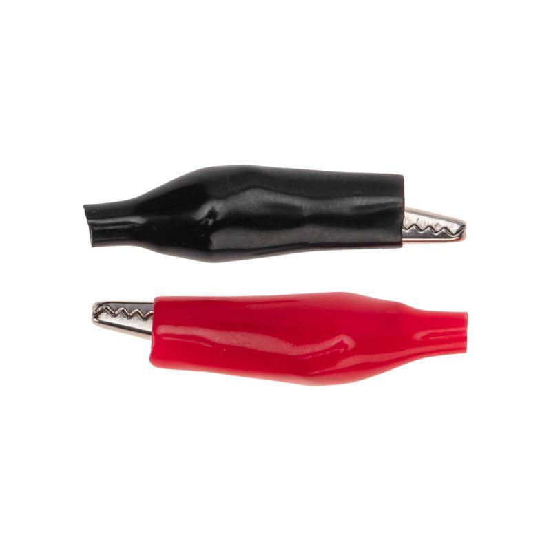 Зажим "крокодил" 5А 46мм в изоляторе (уп.200шт) Rexant 16-0002