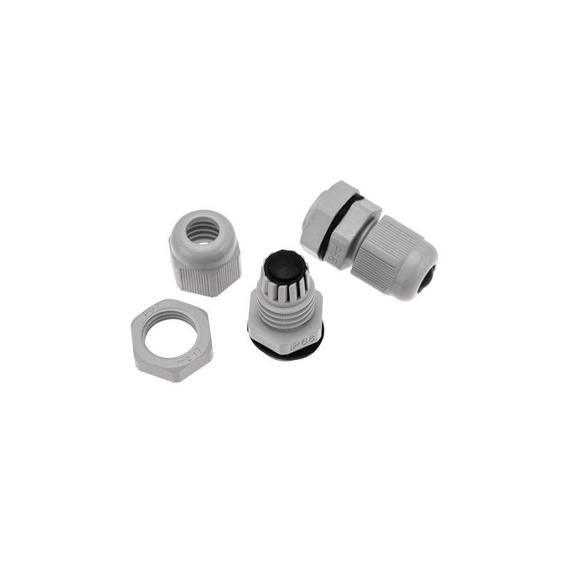 Ввод кабельный PG-7 (3.5-6мм) сер. Rexant 07-8007