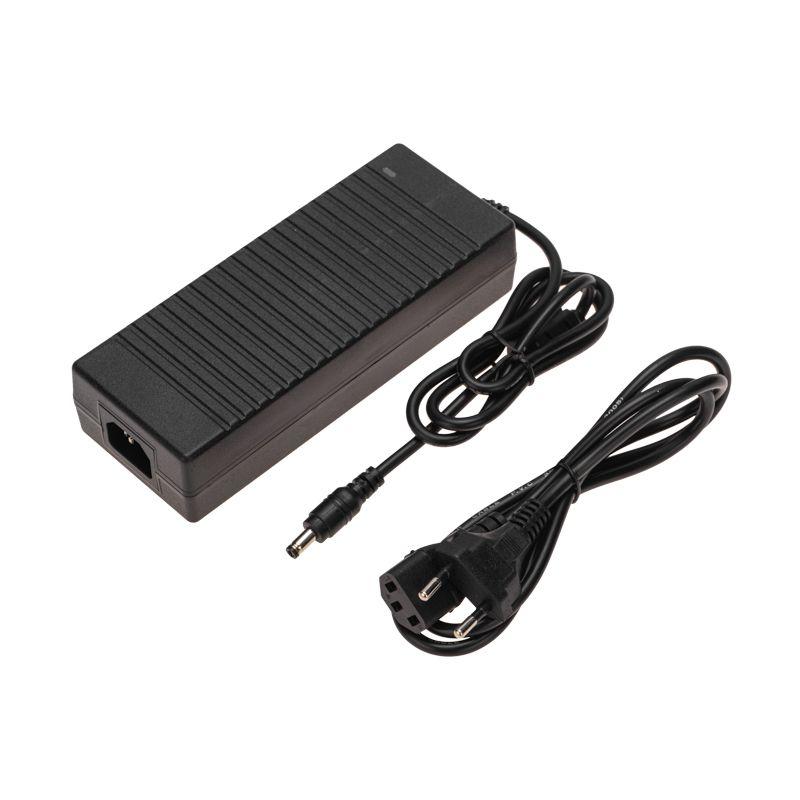 Источник питания 110-220В AC/12В DC 9А 100Вт с DC разъемом подключения 5.5х2.1 без влагозащ. IP23 Rexant 200-100-3