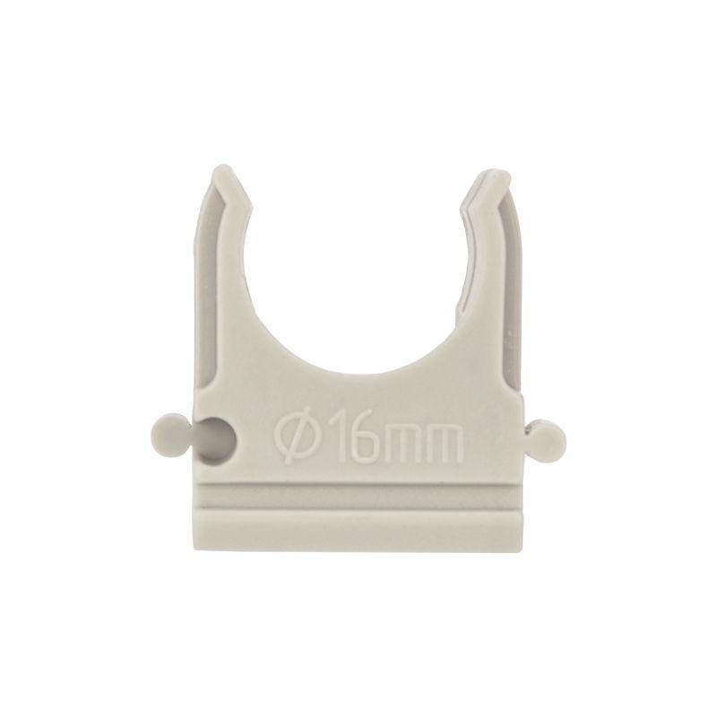 Крепеж-клипса для труб 16мм "ПС" (уп.100шт) Rexant 28-0116-2