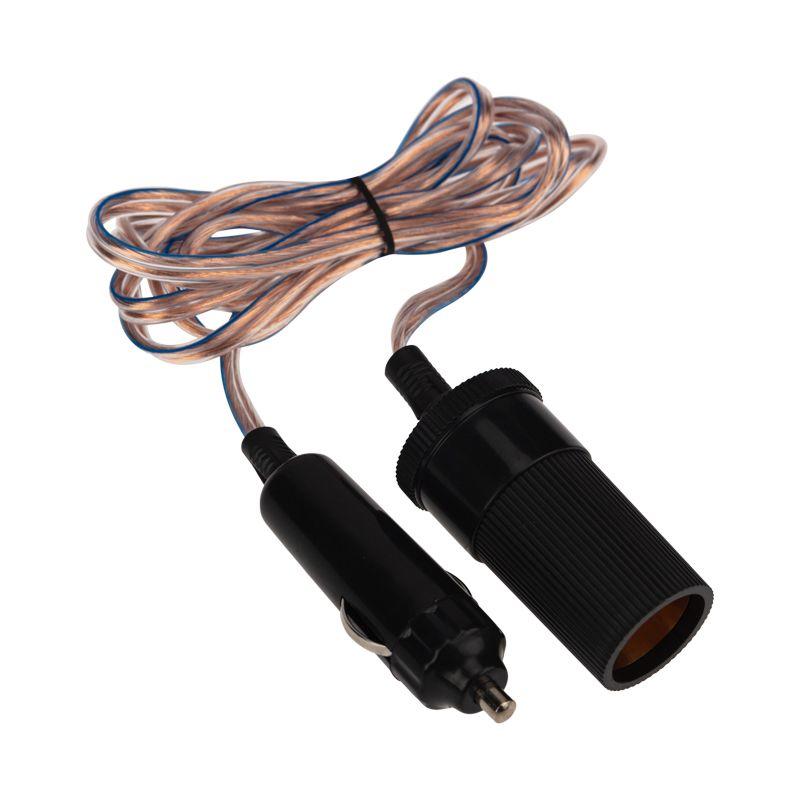 Удлинитель автоприкуривателя штекер-гнездо 1.5м Rexant 16-0218