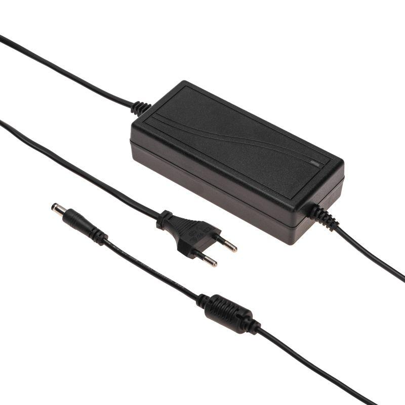 Источник питания 220В AC/24В DC 3А 72Вт с DC разъемом подключения 5.5х2.1 без влагозащ. IP23 Rexant 201-072-3