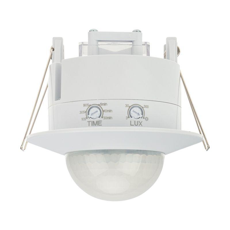 Датчик движения точечный ДДТ 01 360град. 2000Вт 10-2000Лк 2-20м 10-420сек Rexant 11-9206