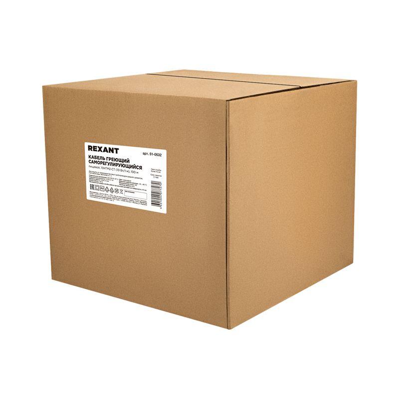 Кабель нагрев. саморег. 10HTM2-CT (10Вт/1м) 100м Rexant 51-0632