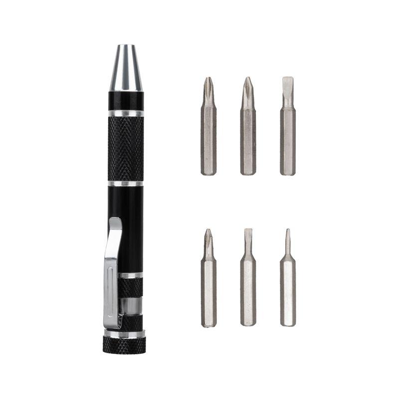 Набор инструмента отвертка + 6 насадок (блист.) Rexant 12-4705