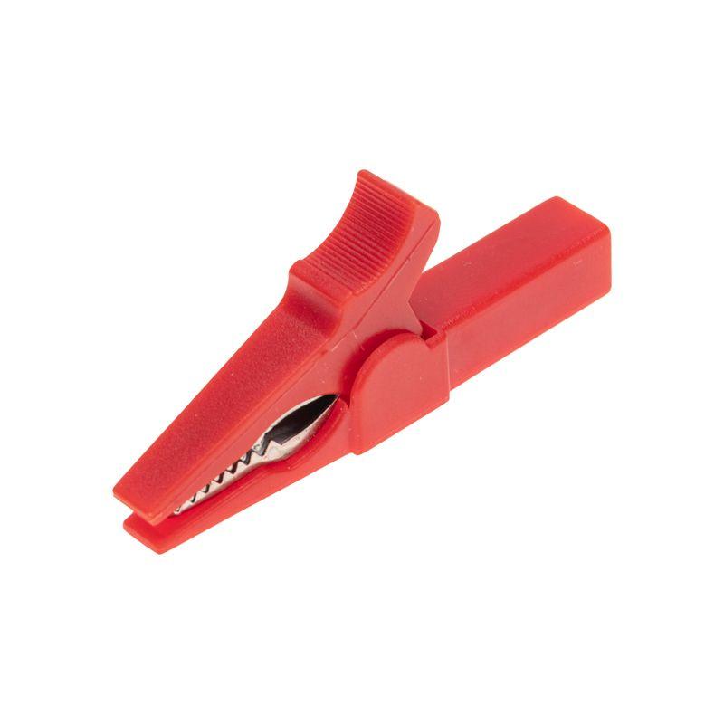 Зажим "крокодил" 15А 53мм гнездо banana для тестера (уп.2шт) Rexant 16-0033