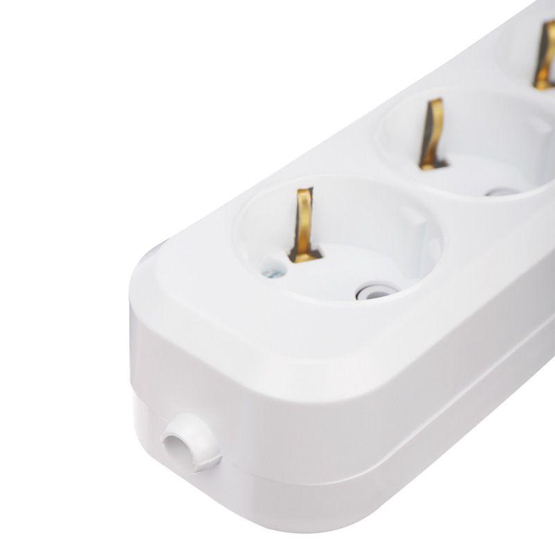 Колодка 3 гнезда с заземл. Rexant 11-8704