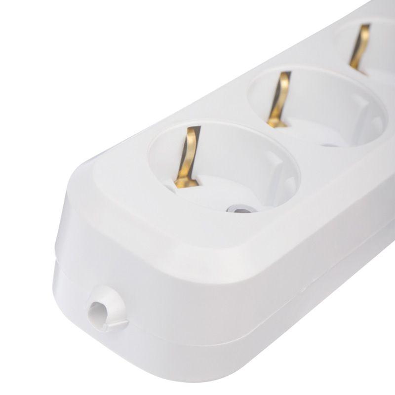 Колодка 4-м с заземл. Rexant 11-8707