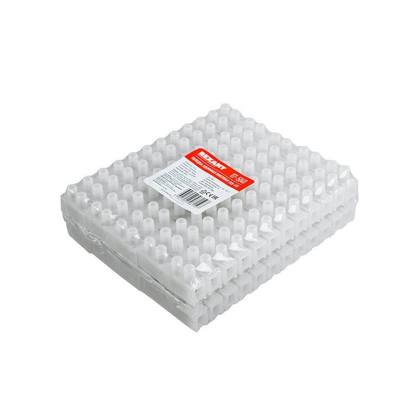 Колодка клеммная полипропилен КВ-40 100А 40кв.мм Rexant 07-5040