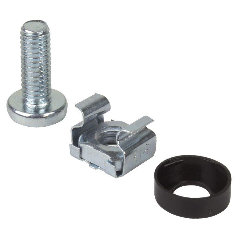 Комплект крепежа винт+шайба+гайка M6x16 Rexant 04-2686