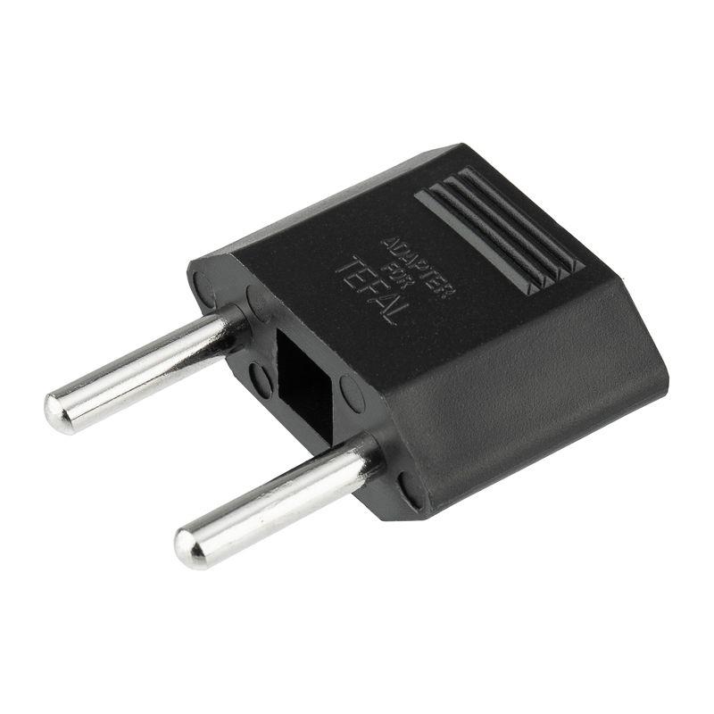 Переходник сетевой плоский "Тефаль" черн. Rexant 11-1042