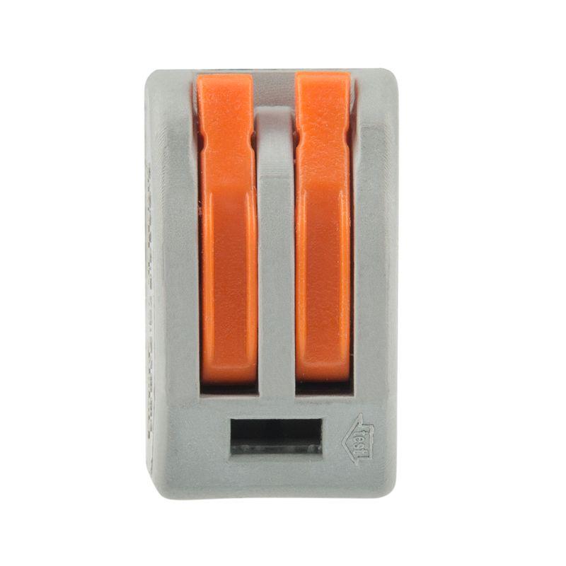 Клемма универсальная многоразовая 2-проводная 0.08-2.5(4)кв.мм (уп.50шт) Rexant 07-5252-4