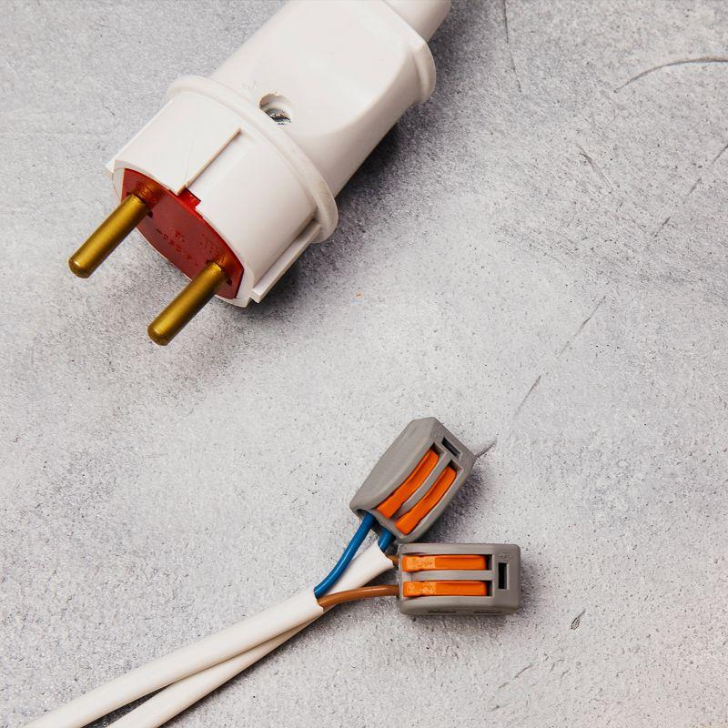 Клемма универсальная многоразовая 2-проводная 0.08-2.5(4)кв.мм (уп.50шт) Rexant 07-5252-4